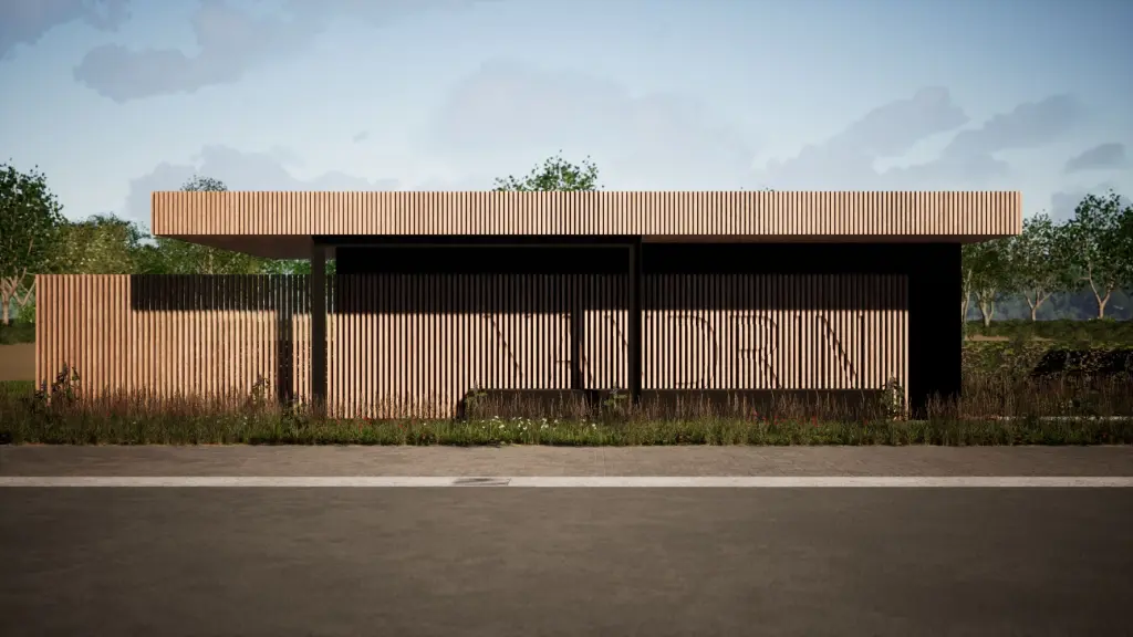 Micro-architecture : projet d'abris de vélo en bois
